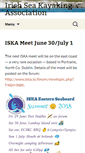 Mobile Screenshot of irishseakayakingassociation.org